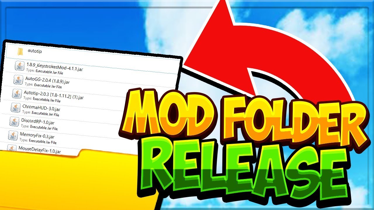 QUIG'S HYPIXEL MODS FOLDER RELEASE! - YouTube