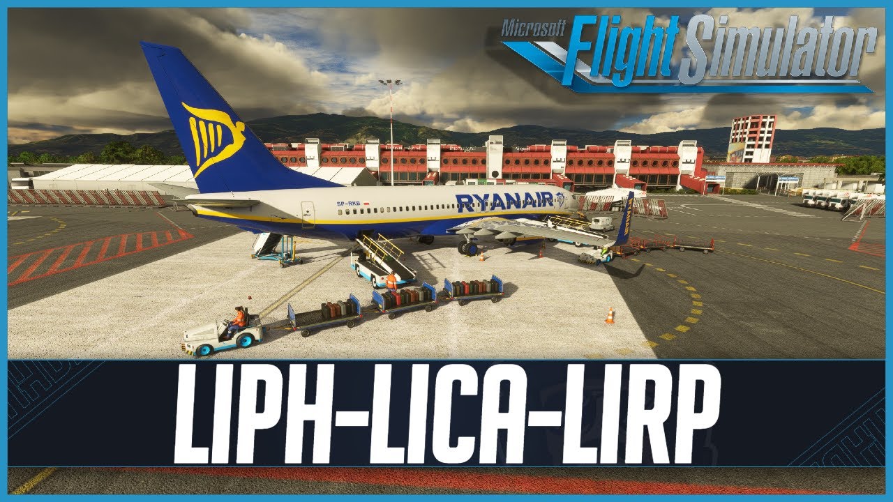 MSFS LIVE | Real World Ryanair (Italy) OPS + GSX Pro | PMDG 737-800 ...