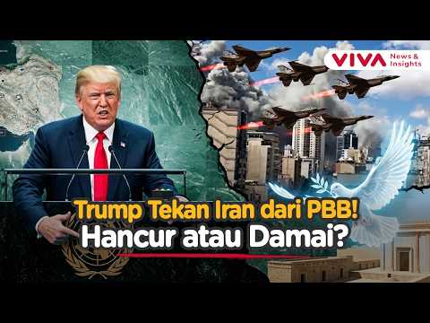 Trump Discusses Iran at the UN: From Threats to Destroy Iran to Peace Options