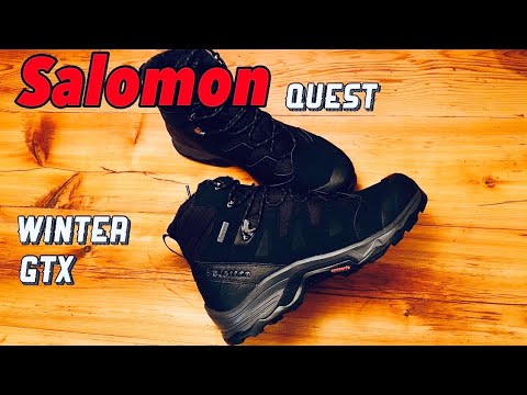 Salomon Quest Winter GTX/Unboxing - YouTube