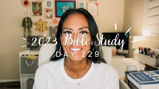 Day 229 Jeremiah 35-37 | Bible study for beginners | Study the Bible in One Year