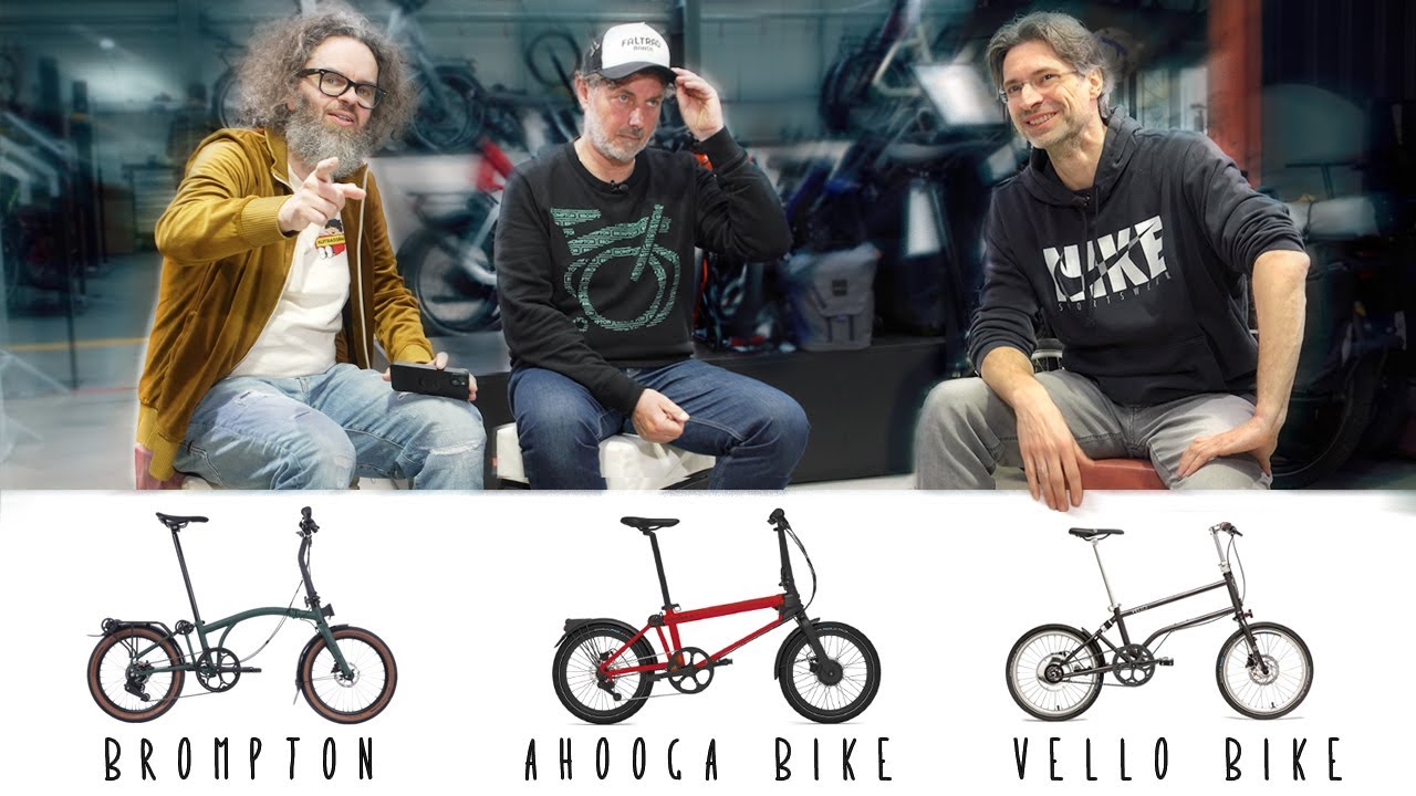 Faltrad TALK: Brompton, Vello Bike & Ahooga Bike