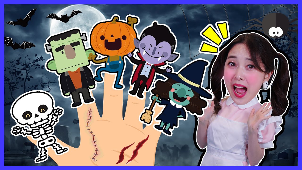 finger family halloween song finger family halloween song