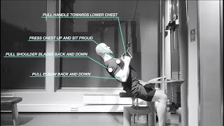 45 Degrees Lean Back Neutral Narrow Grip Pulldown