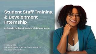My Internship Experience in Staff Training & Development by Auriana Myles