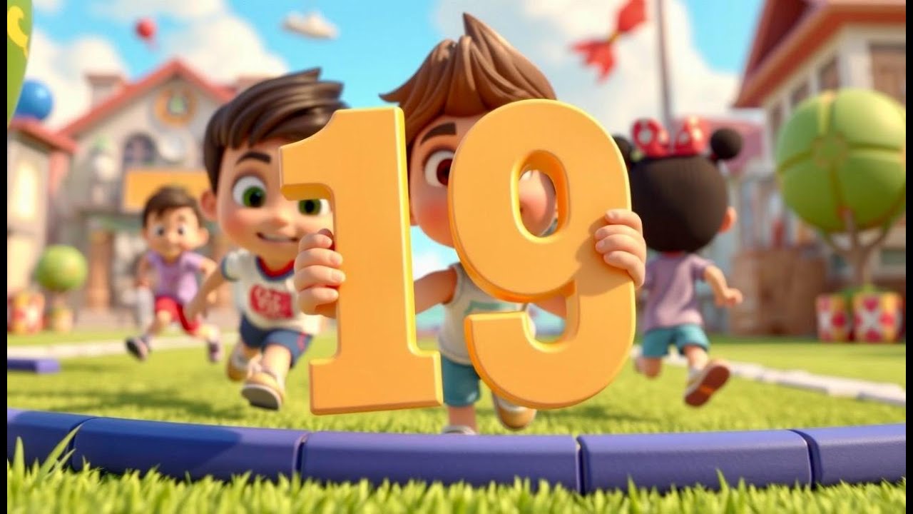 Counting 1 to 20 song fun learning song nursery rhymes kids songs