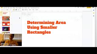 Video Lesson - Determining Area Using Smaller Rectangles