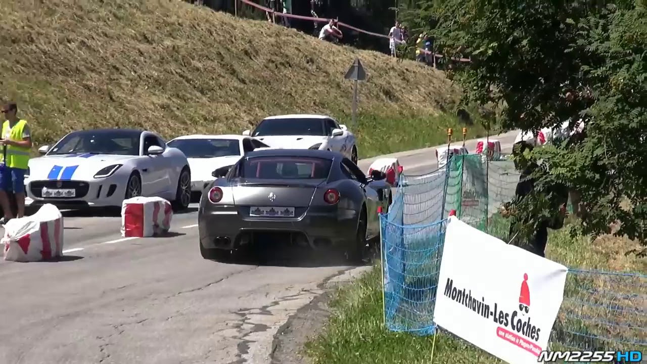 716 Ferrari 599 with Novitec Rosso Exhaust   Gorgeous V12 Engine Note!