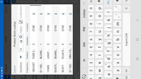 How to do a ServiceMax Parts Lookup