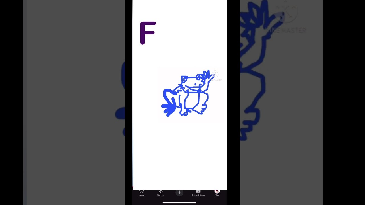 F Is For Fish ABC Kids Shorts Learnabc Kidslearning