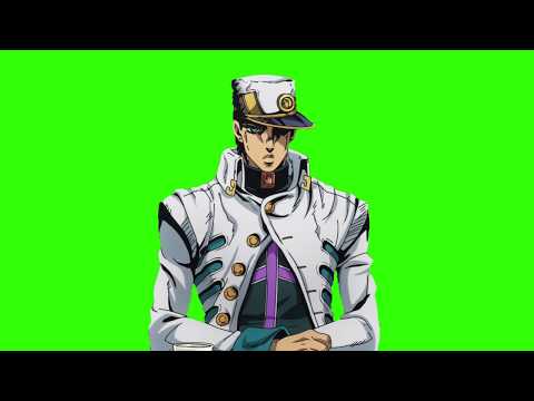 Jotaro Green Screen 1 | Jojo Part 5: Golden Wind