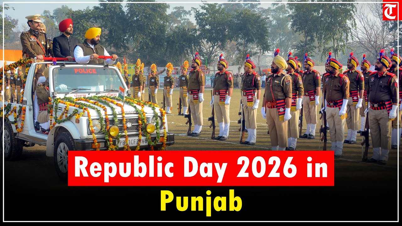 Punjab Celebrates Republic Day 2026 | Flag Hoisting & Community Events Across Cities