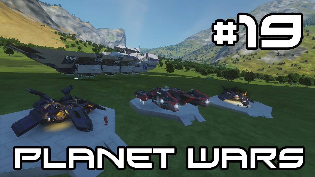 Space Engineers Planet Wars - Weird Gravity!! #19 - YouTube