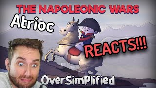 Atrioc REACTS to Oversimplified | Napoleonic wars part 1&2
