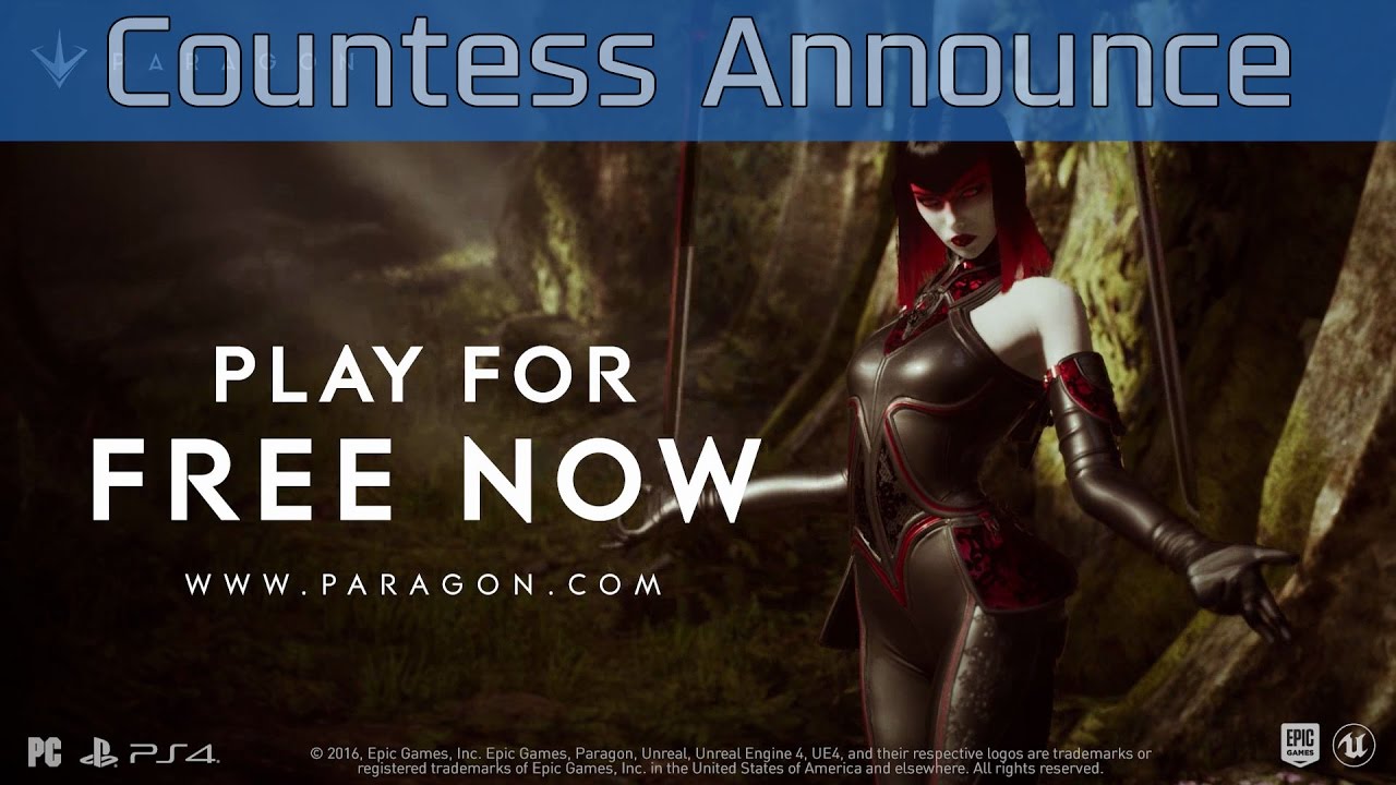 Paragon - Countess Announce Trailer [HD 1080P/60FPS] - YouTube