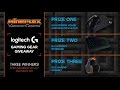 Logitech Gaming Gear Giveaway! (3 winners)