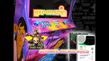 Ultimate Arcade Build - GTA Vice City - Massive 16TB Hyperspin Build