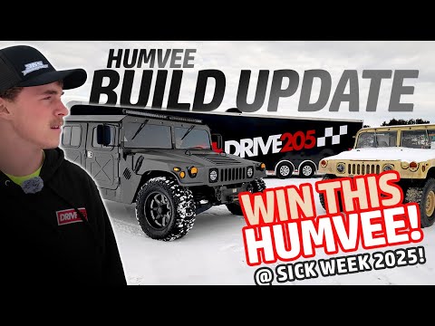 Hummer Build Completion…Just DAYS till Sick Week 2025 + Giveaway!