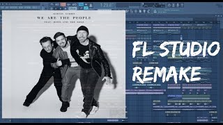 [Free FLP]Martin Garrix feat. Bono & The Edge - We Are The People (Martin Garrix Remix)|FL STUDIO 12