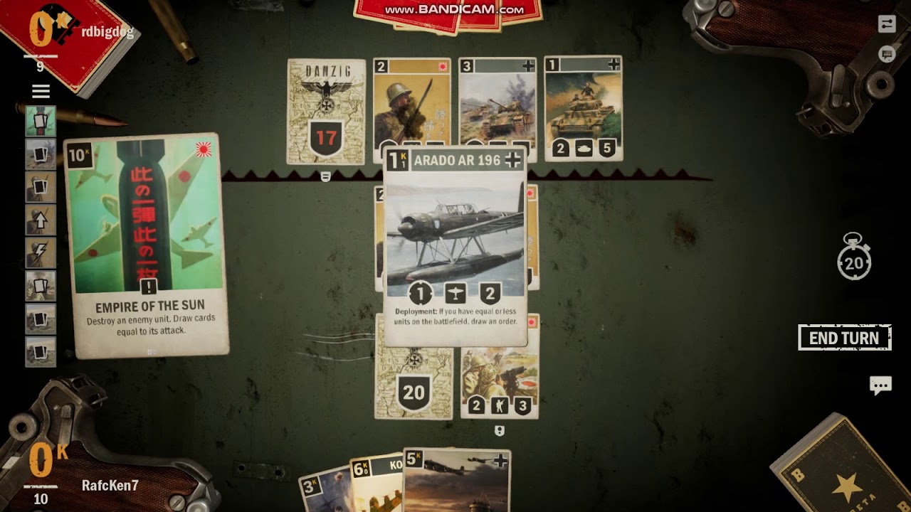 [KARDS] MattyGG Tournament June:  RafcKen7 -  rdbigdog  (Game2)  2 - 0