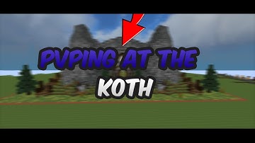 PvPing at the koth - CavePvP #37