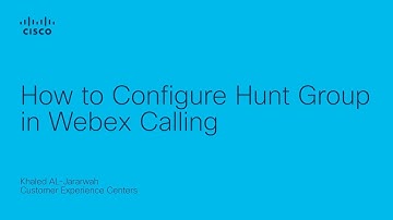 How to Configure Hunt Group in Webex Calling | Call Routing Made Simple