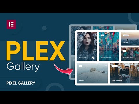 How to Use Plex Gallery Widget by Pixel Gallery in Elementor