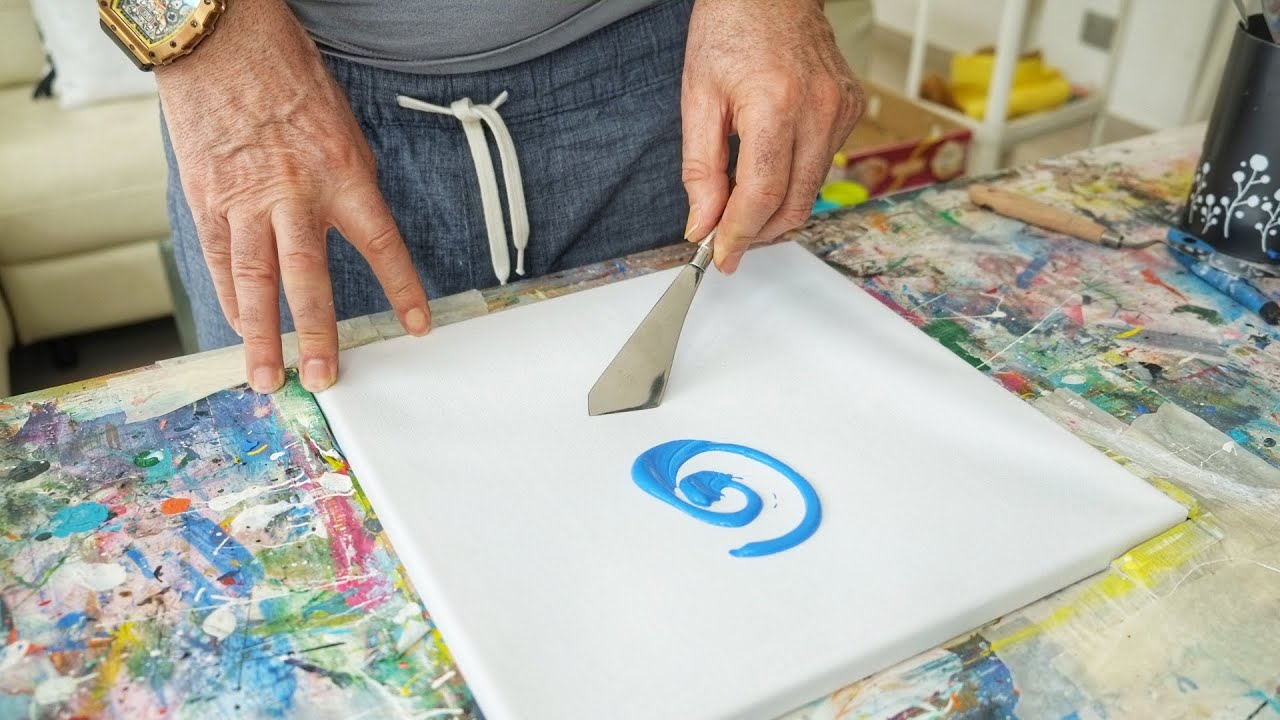 Ethereal | 225 | Acrylic Painting | Art Idea | Abstract Painting | Art of Namo Herz