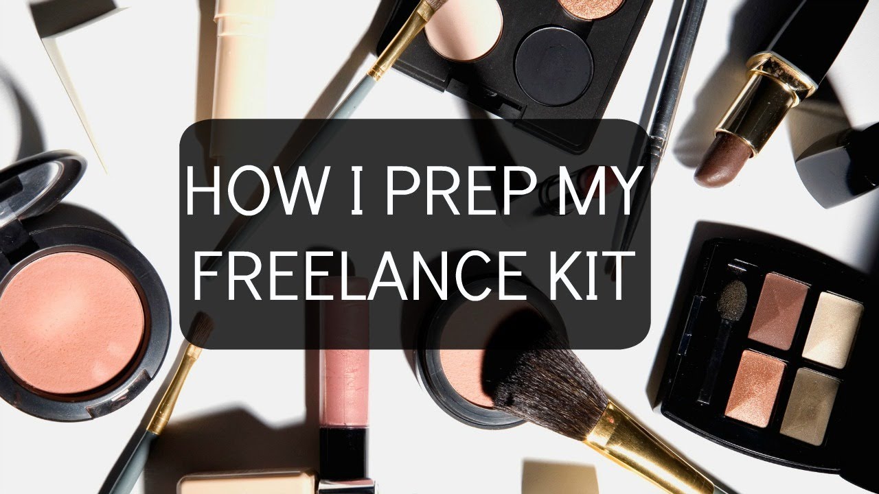 How I prep my freelance kit for Jobs/ Santizing & Organizing tips