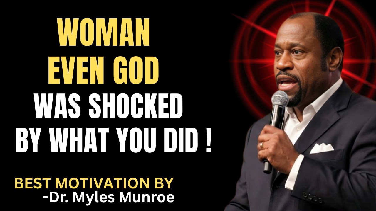 Woman, God Saw Your Choice and Started a New Plan for You 📜✨| Inspired by Dr. Myles Munroe