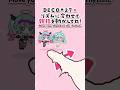 DECO*27×THUMB DANCE CHALLENGE!👆️👼😈 #イラスト #rhythmgame #vtuber #short #deco27