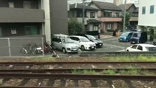 （車窓動画）JR山陽本線　広島〜新白島間（進行方向右側）