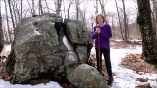 Hike leader at Chestnuthill Mountain Nature Preserve, Barrett Township, Pa.