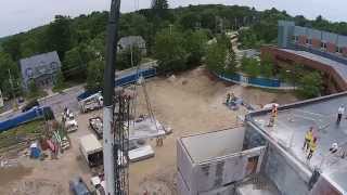 Consigli Construction - MRMC Gannett Stair Tower Roof Removal & Demo