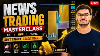 🚨 News Trading Masterclass! How I Trade CPI, NFP &amp; FOMC Without Guessing