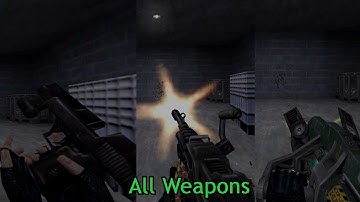 All Half-Life Opposing Force Weapons