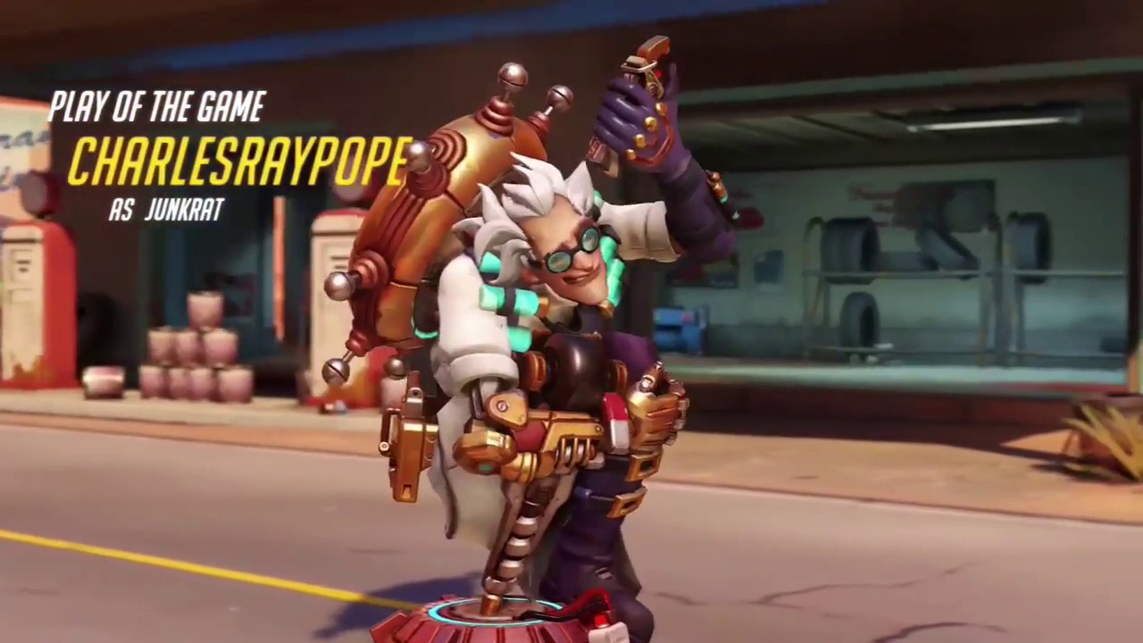 Get Ready For A Shock!! JunkRat’s Ultimate Kill 5 enemies by Rip tire (