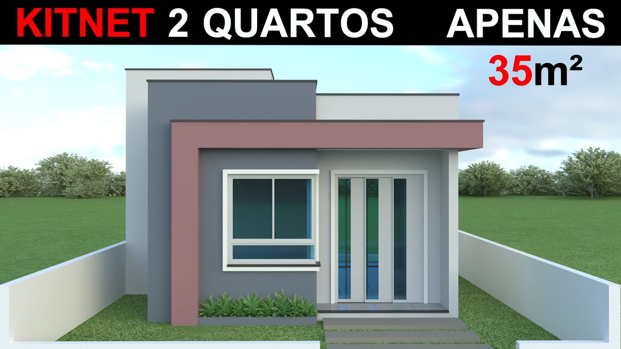 Descubra Meu Segredo pra Construir uma KITNET PEQUENA de 2 Quartos