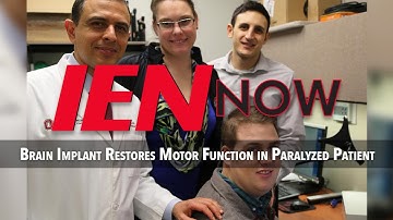 Brain Implant Restores Motor Function in Paralyzed Patient