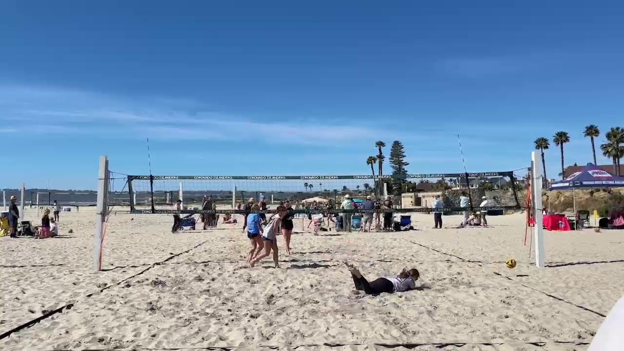 Lily / Phoebe CBVA CORONADO Pool Match 4