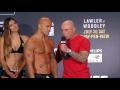 UFC 201 Weigh-In: Robbie Lawler vs. Tyron Woodley