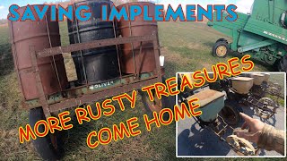 SAVING IMPLEMENTS: More Rusty treasures come home! BLACK FRIDAY SALE