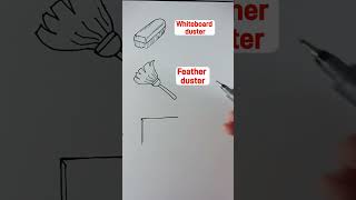 draw object on classroom #stationary #classroom #fyp