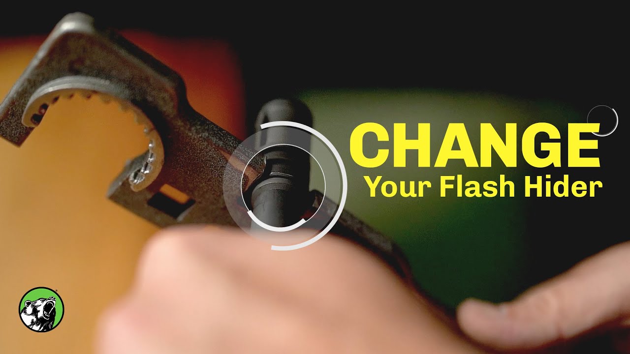 How to Change and Install a Muzzle Device - YouTube