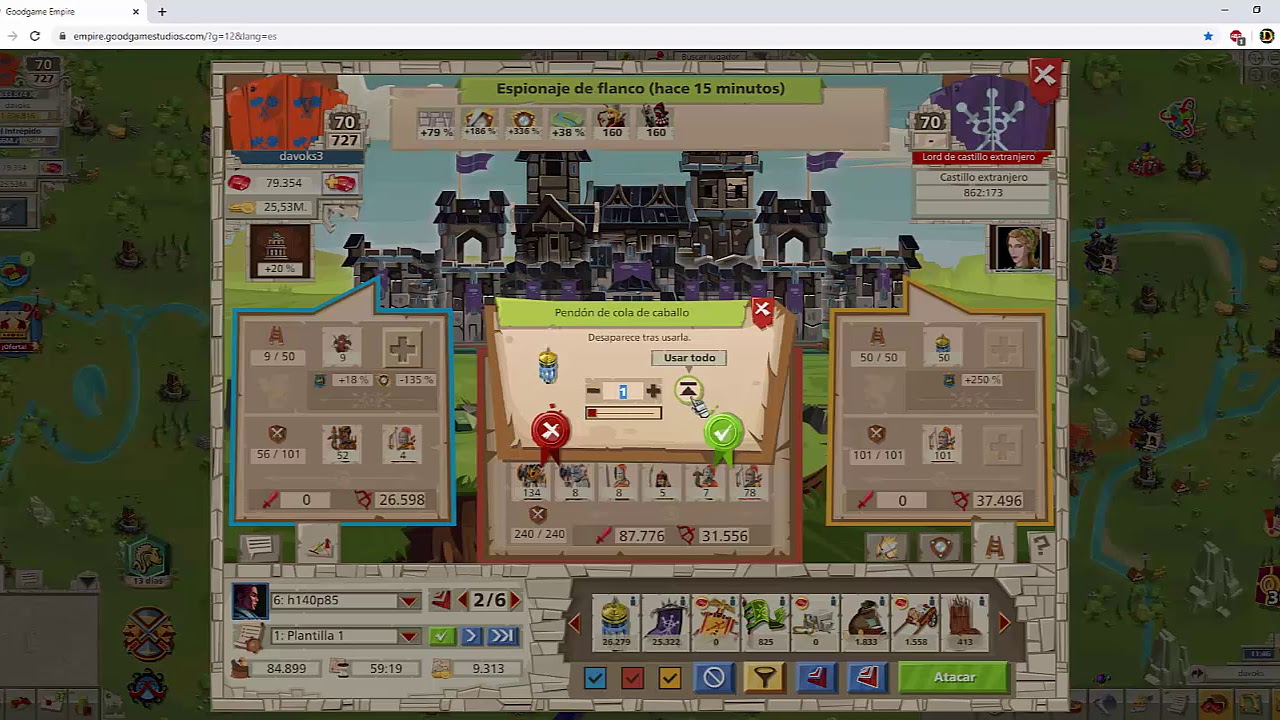 Ataque De 8400 Soldados A Extranjero EMPIRE Davoks YouTube