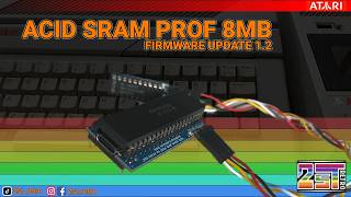 Atari 800 XL, Acid SRAM PROF 8MB Firmware update 1.2