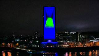 Nokia Lights up the Night with Deadmau5 at Miliband Tower, London, UK