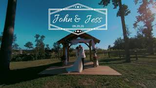 Britain Hill Wedding Fly-Through (John and Jess)