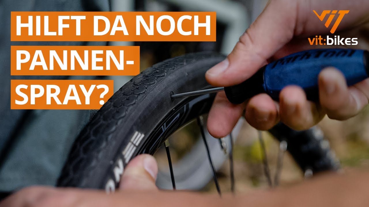 Sprhen statt flicken? Hilft ein Pannenspray wirklich?