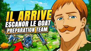 Escanor Arrive Omg Préparation Meilleure Team Et Ressource 7Ds Origin